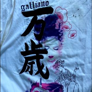 Galliano long sleeve t-shirt